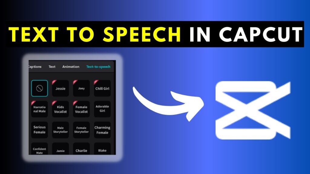 Fitur Text To Speech Di Capcut