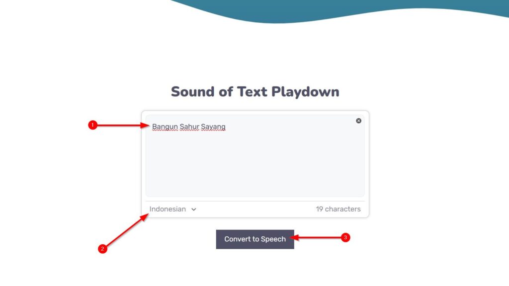 Sound Of Text Playdowns Bangun Sahur Sayang
